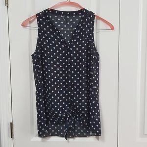 Maurices - Sheer Navy blue Top